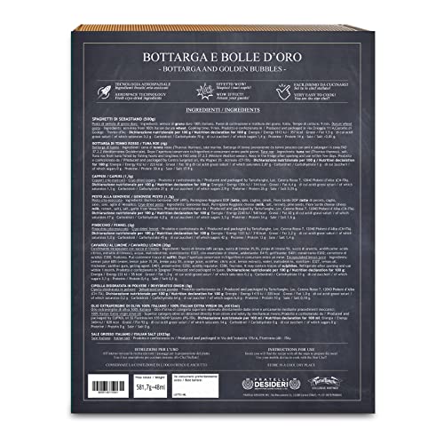 Fratelli Desideri Le Cene Stellate Bottarga Meal Kit 4 persone stellato