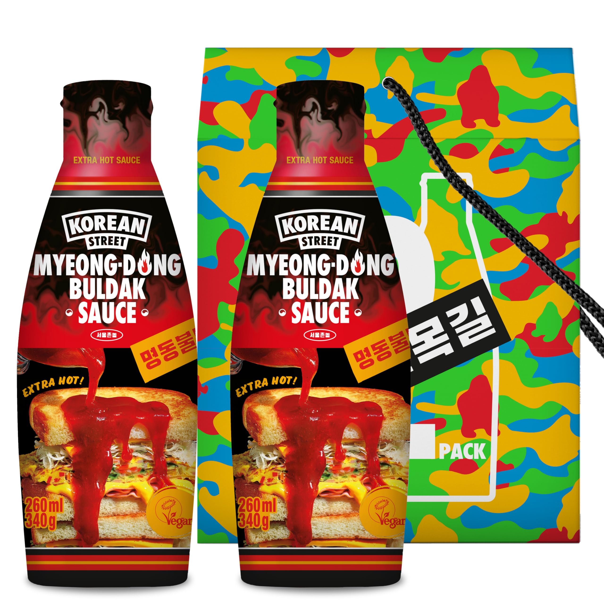 Korean Street Gangnam salsa kimchi 320g piccante dolce