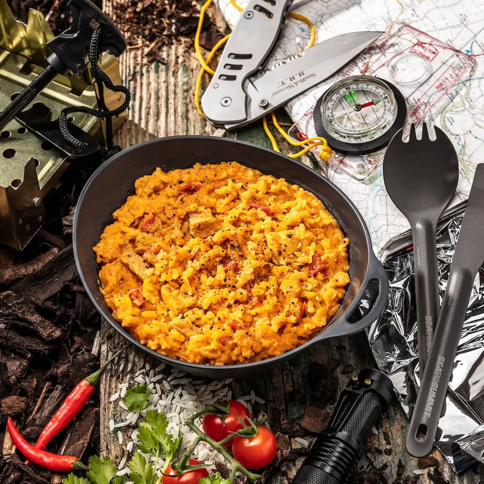 Summit to Eat Chicken Tikka with Rice pasto liofilizzato Big Pack curry
