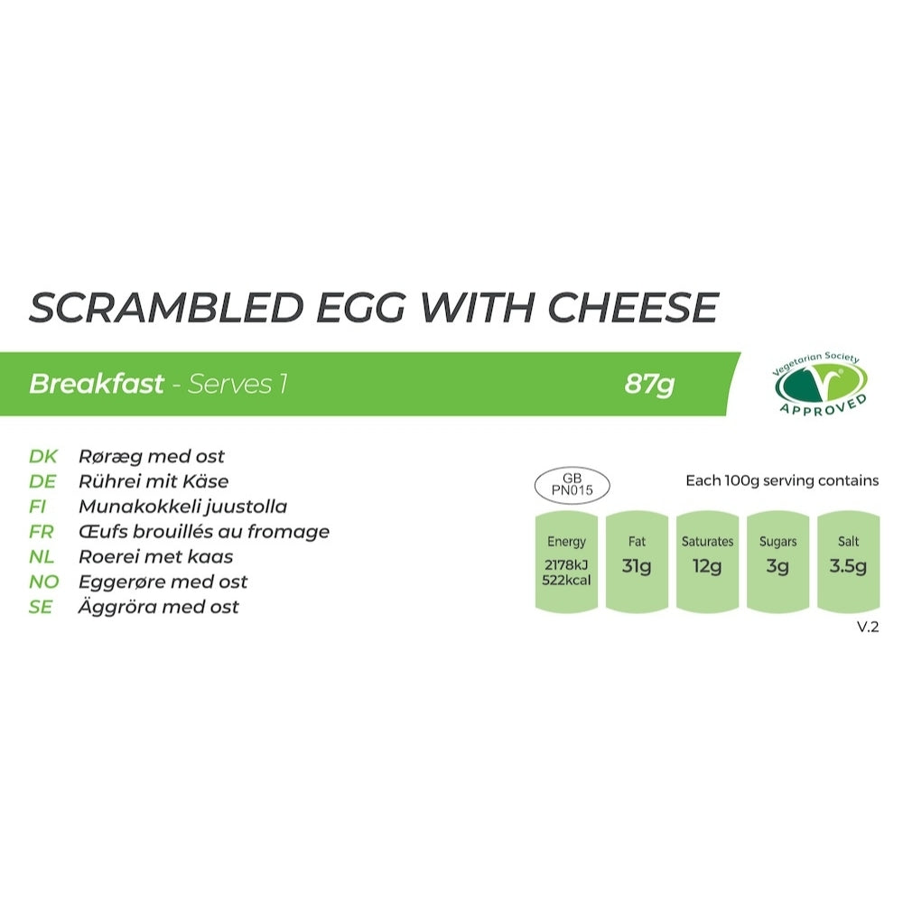 Summit to Eat Scrambled Egg with Cheese pasto liofilizzato 1 porzione senza glutine