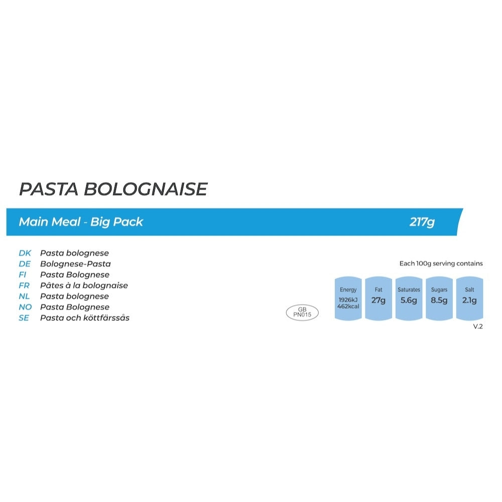 Summit to Eat Pasta Bolognaise pasto liofilizzato Big Pack manzo