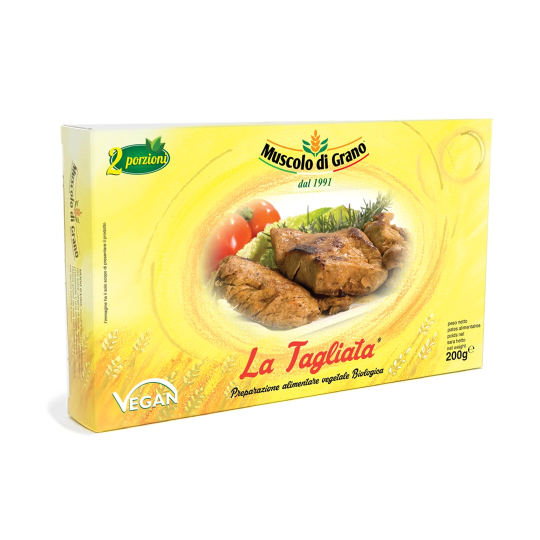 Muscolo di Grano La Tagliata bistecca vegana 200g proteica