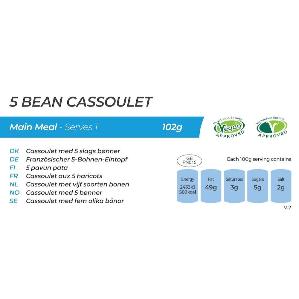 Summit to Eat 5 Bean Cassoulet liofilizzato monoporzione vegano