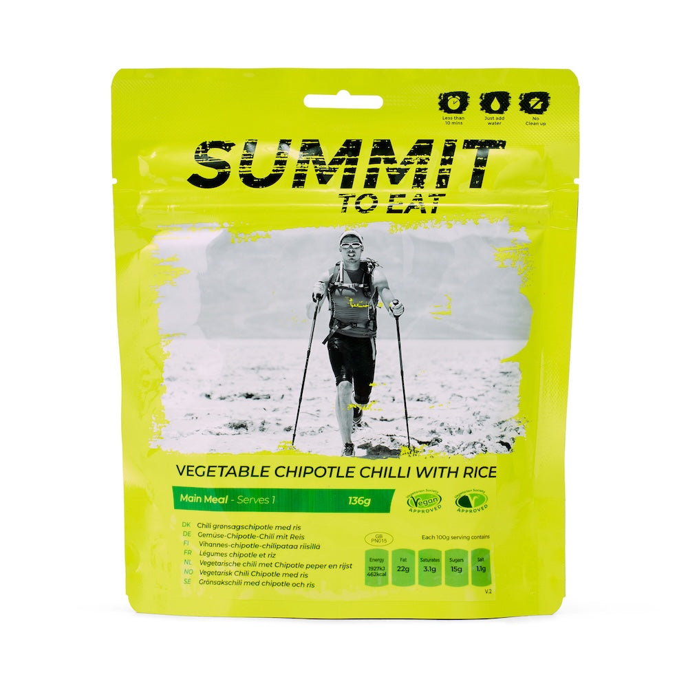 Summit to Eat Chipotle Chilli riso liofilizzato monoporzione vegano