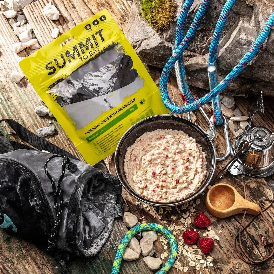 Summit to Eat Morning Oats Raspberry porridge liofilizzato monoporzione