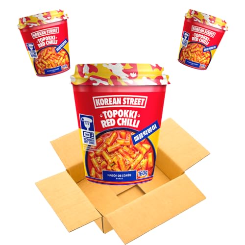 Korean Street Gochujang tteokbokki cup 12x160 g piccante