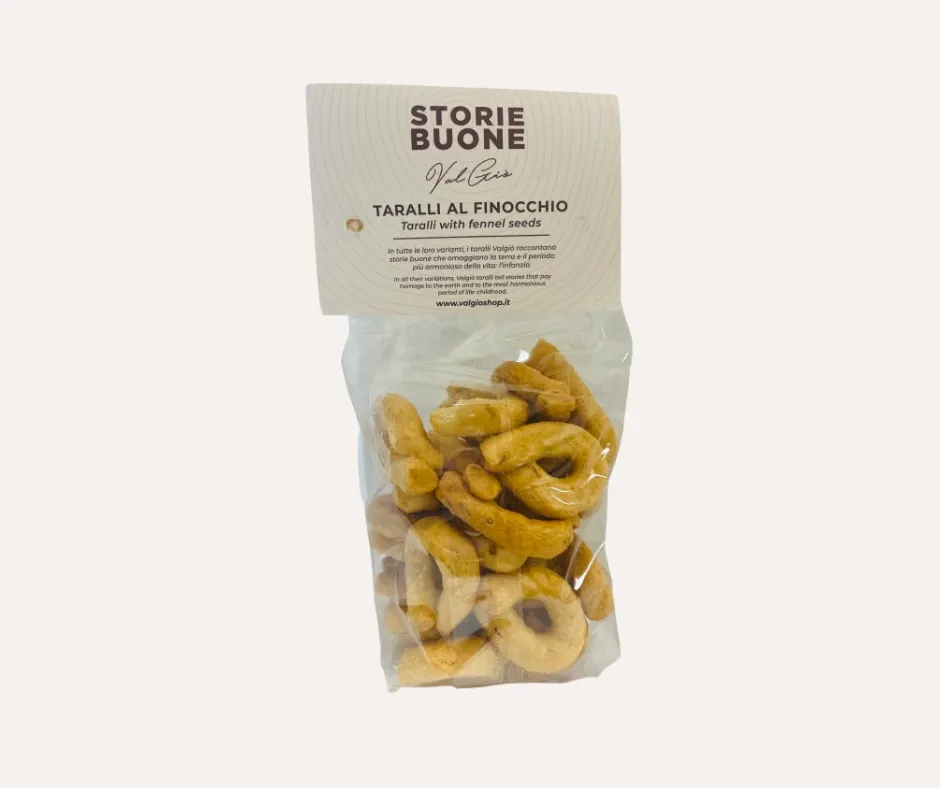 ValGiò Taralli Finocchio snack salato al finocchio