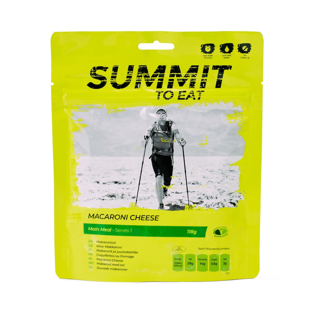 Summit to Eat Macaroni Cheese pasta liofilizzata monoporzione tre formaggi