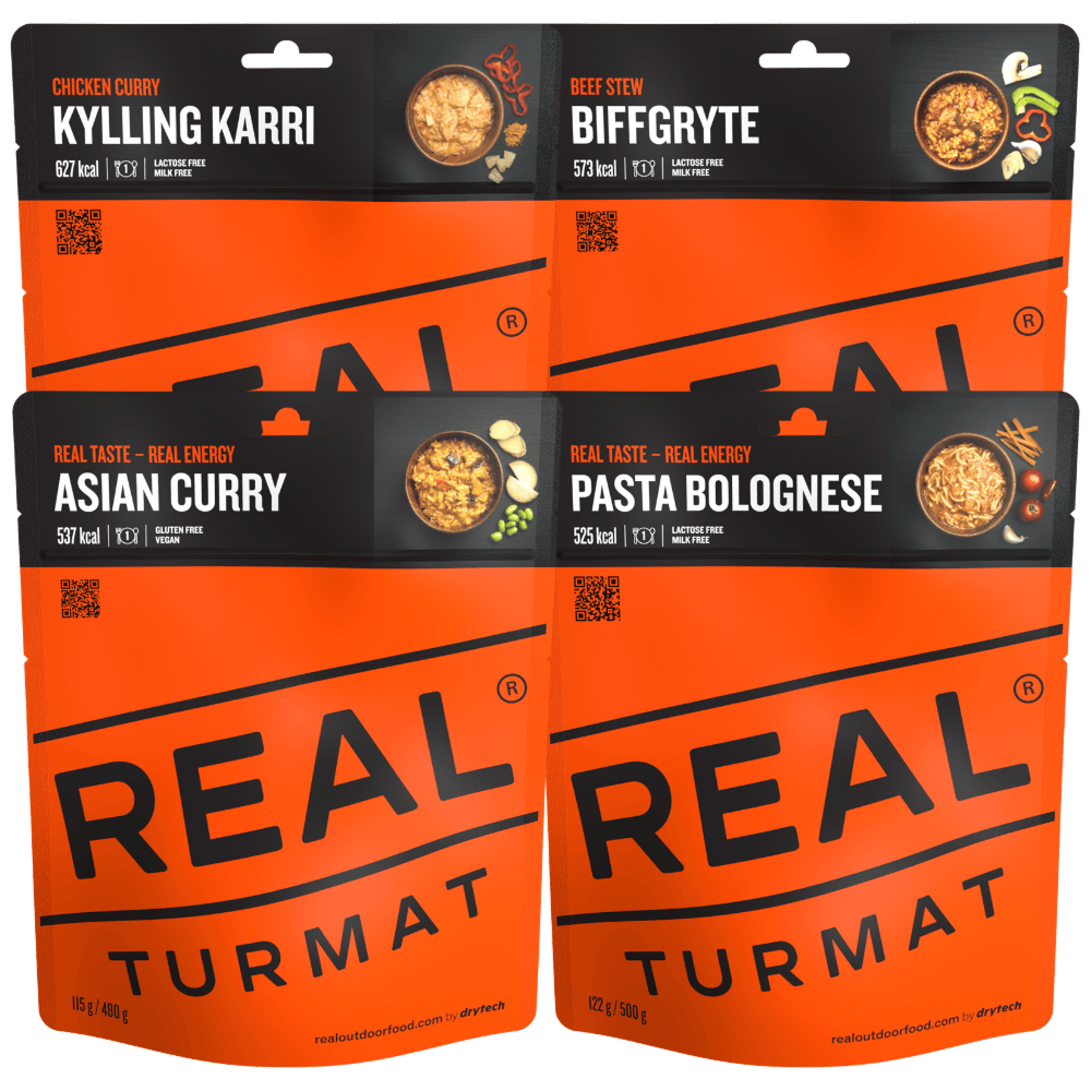 Real Turmat Bestselgerpakke 10 pasti liofilizzati assortiti