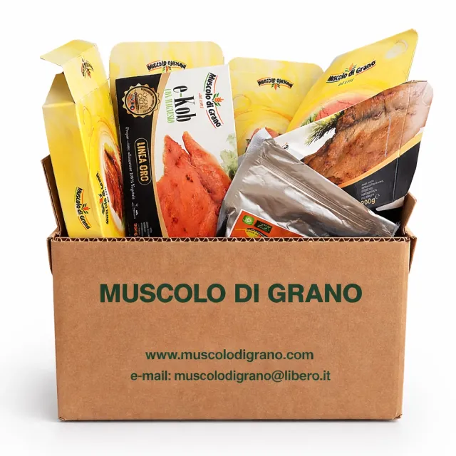 Muscolo di Grano Vegan Couple box vegana 9 pezzi bio