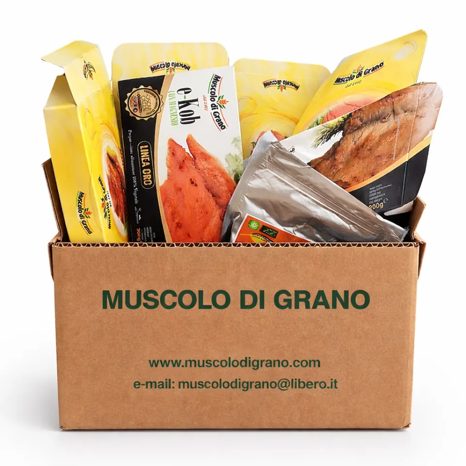 Muscolo di Grano Vegan Couple box vegana 9 pezzi bio