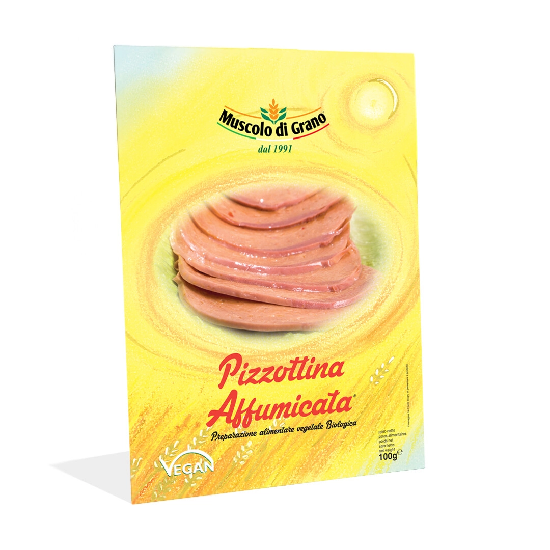 Muscolo di Grano Pizzottina salume vegetale 100g affumicato