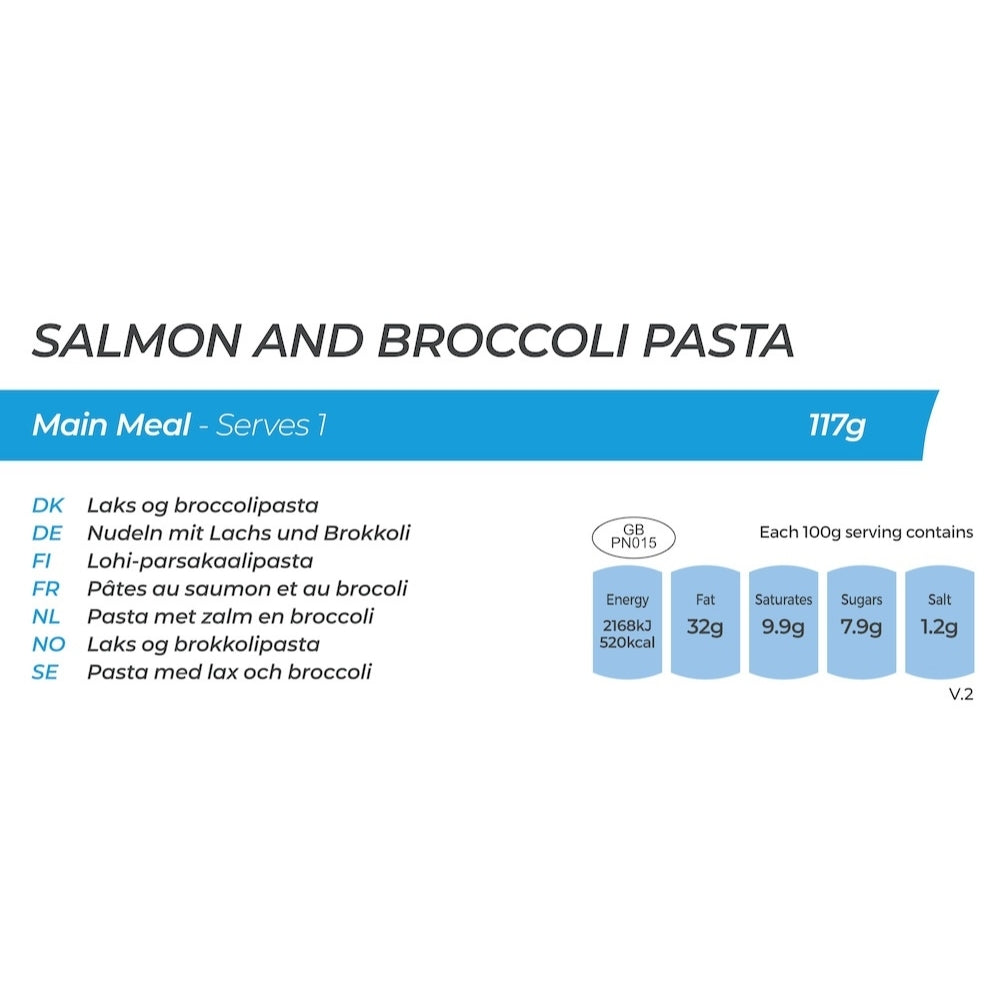 Summit to Eat Pasta Salmone Broccoli pasto liofilizzato singolo cremoso