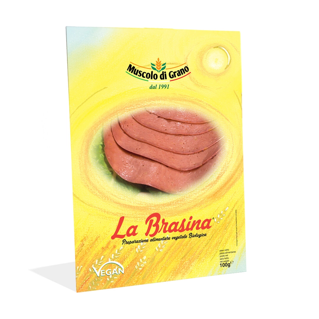 Muscolo di Grano La Brasina bistecca vegetale 100g alle verdure