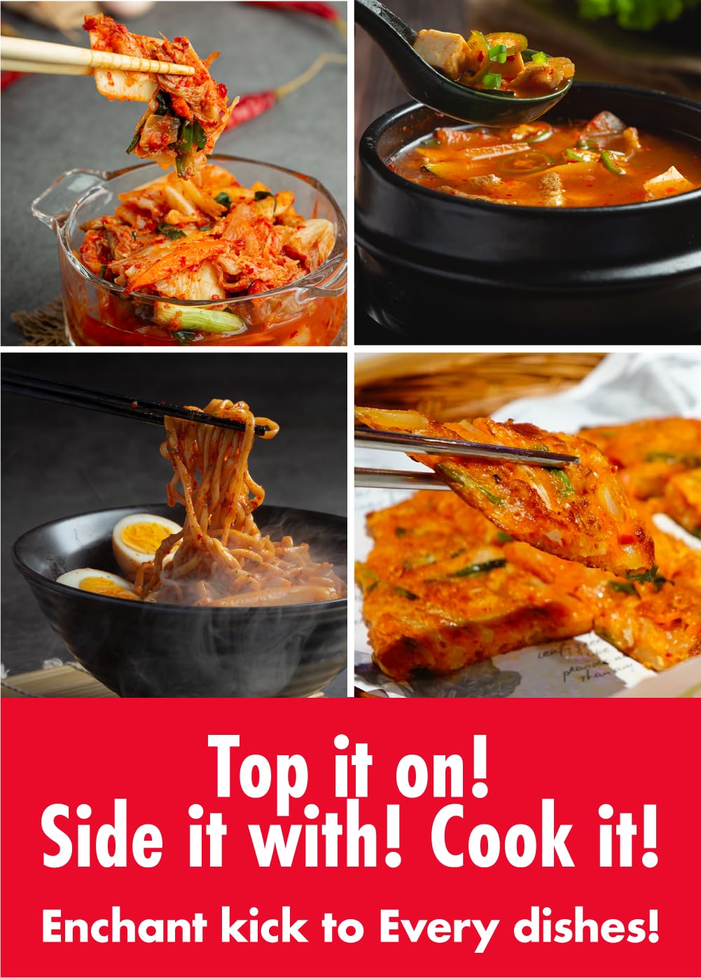 Korean Street Halmoni kimchi in scatola 12x160g piccante