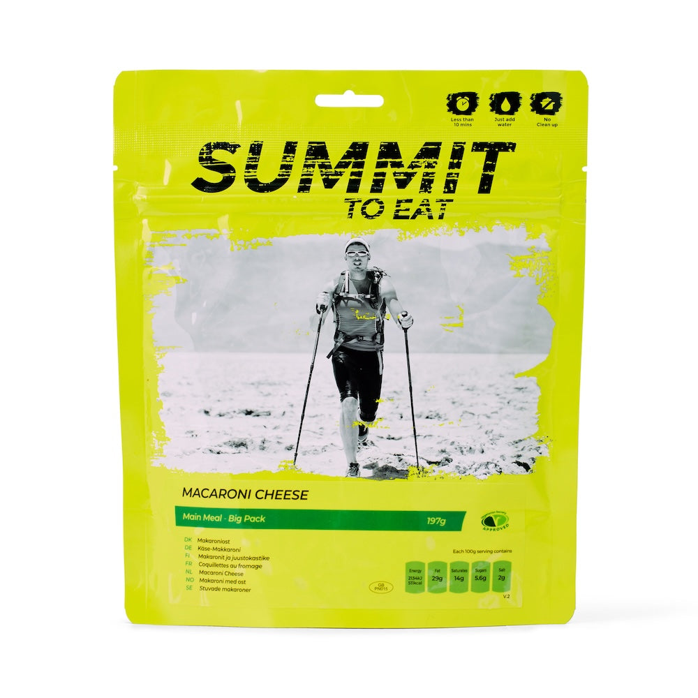 Summit to Eat Macaroni Cheese pasto liofilizzato Big Pack tre formaggi