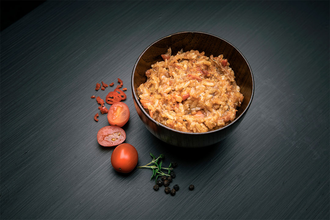 Real Turmat Pulled Pork piatto liofilizzato maiale e riso