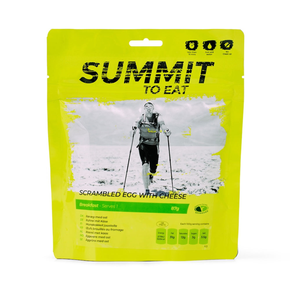 Summit to Eat Scrambled Egg with Cheese pasto liofilizzato 1 porzione senza glutine