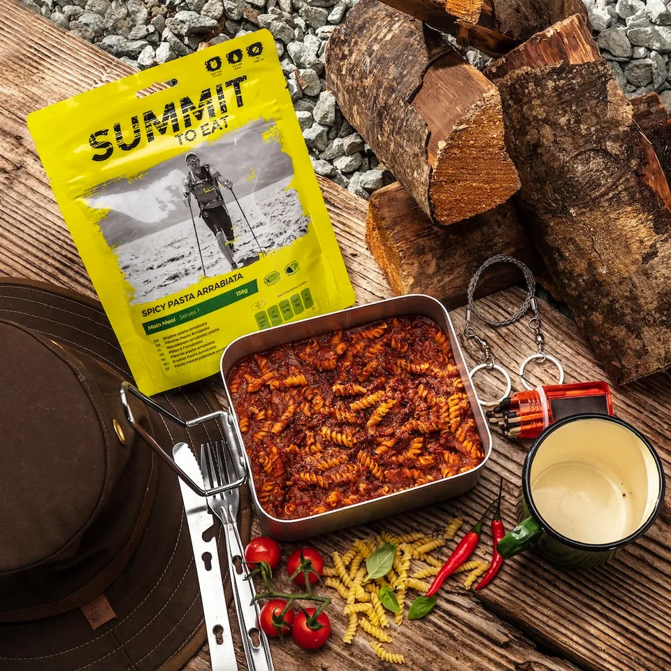 Summit to Eat Pasta Arrabbiata pasto liofilizzato vegano