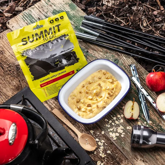 Summit to Eat Custard Apple Crunch dessert liofilizzato 1 porzione vegetariano
