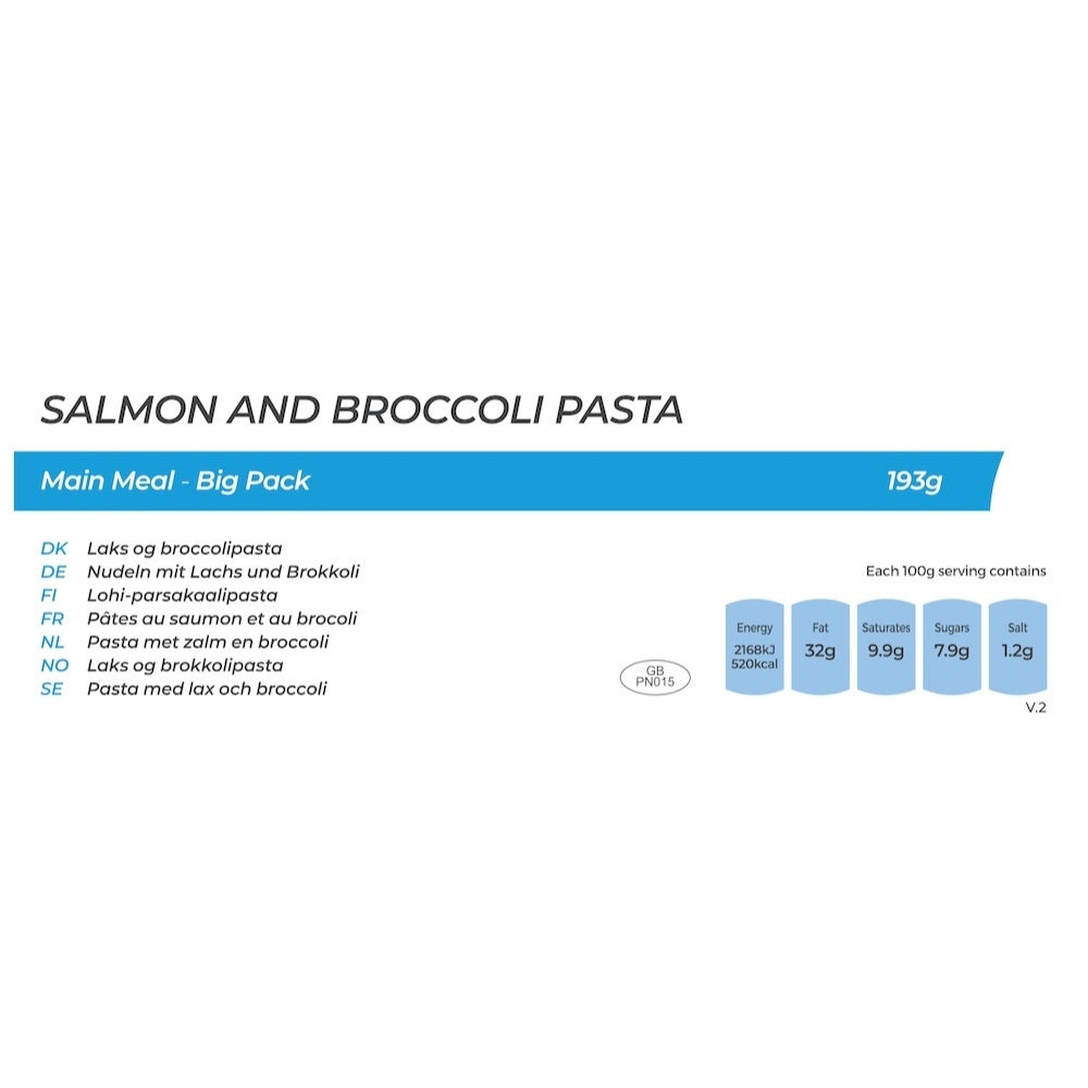 Summit to Eat Pasta Salmone Broccoli pasto liofilizzato grande cremoso