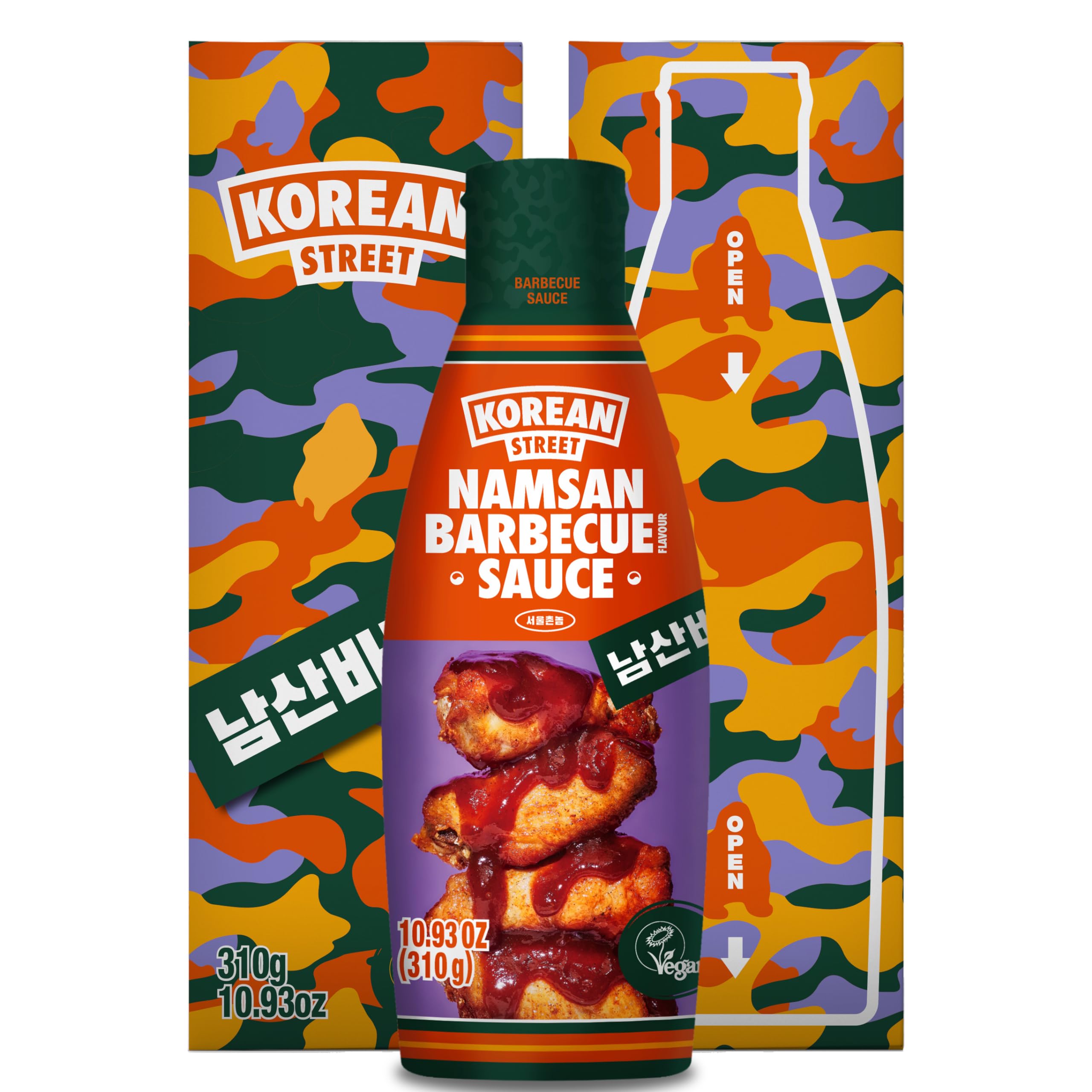 Korean Street Gangnam salsa kimchi 320g piccante dolce