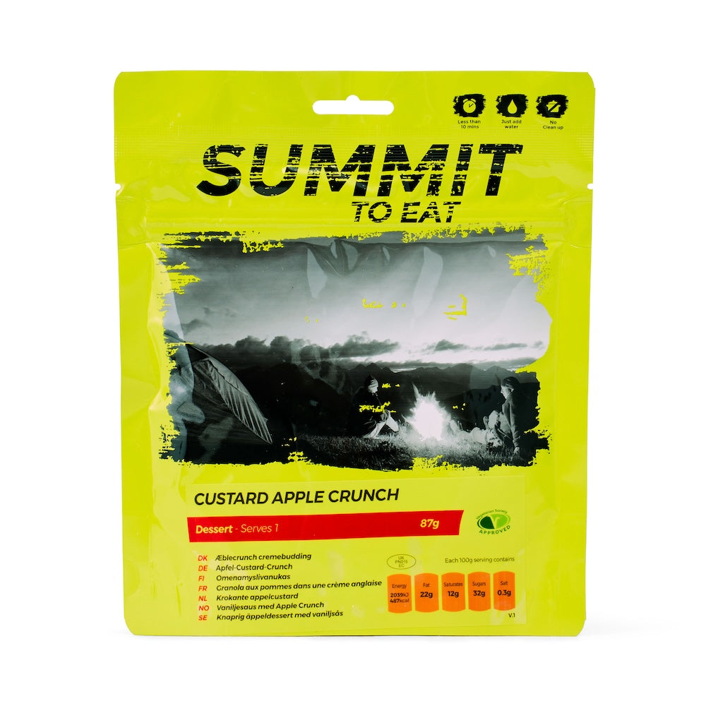 Summit to Eat Custard Apple Crunch dessert liofilizzato 1 porzione vegetariano