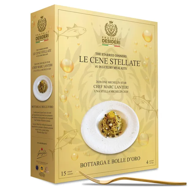 Fratelli Desideri Le Cene Stellate Bottarga Meal Kit 4 persone stellato