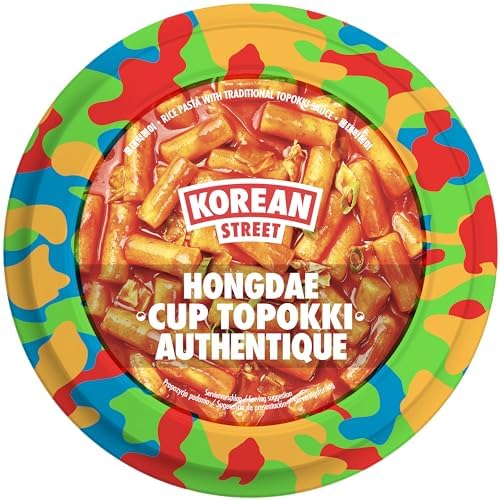 Korean Street Gochujang tteokbokki cup 12x160 g piccante