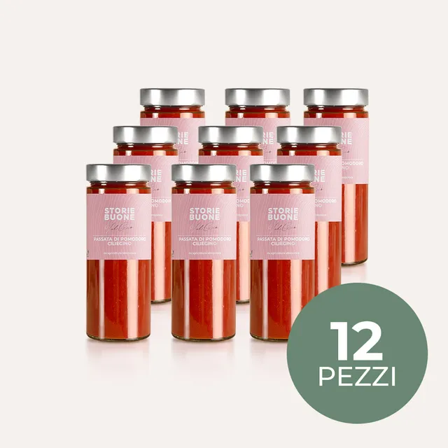 ValGiò Passata Nichel Free basilico 12 pezzi senza nichel