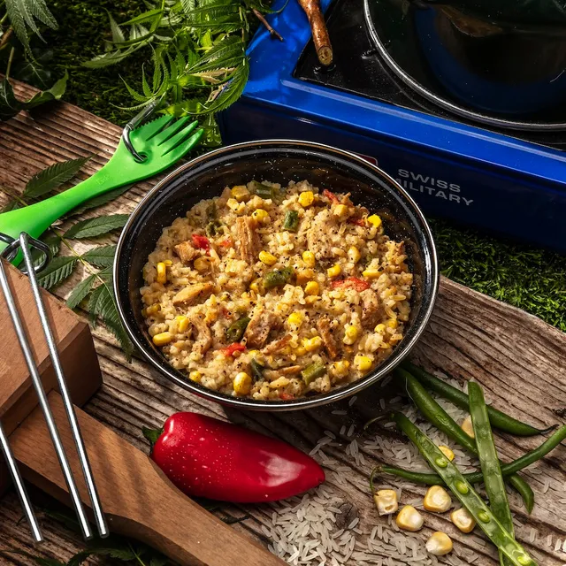 Summit to Eat Chicken Fried Rice riso liofilizzato big pack teriyaki