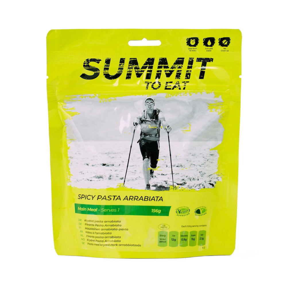 Summit to Eat Pasta Arrabbiata pasto liofilizzato vegano