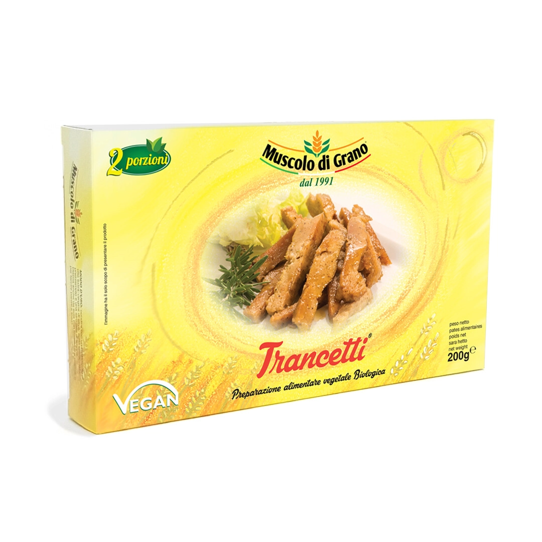Muscolo di Grano Trancetti bistecche vegane 200g bio