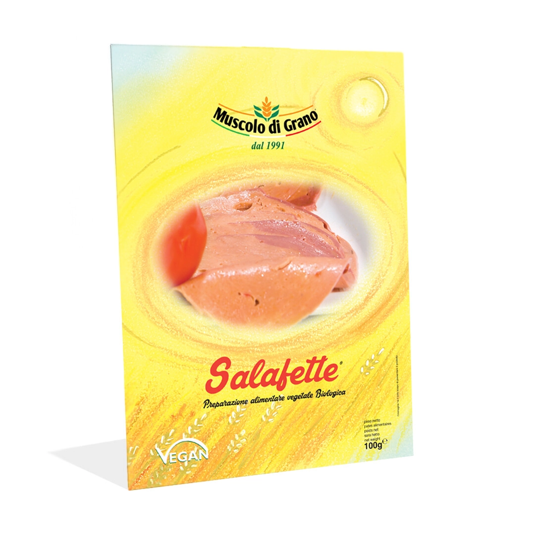 Muscolo di Grano Salafette affettato vegano proteico