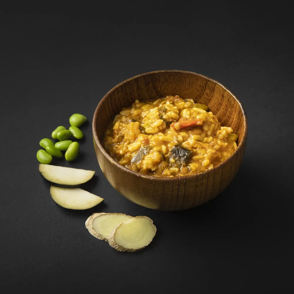 Real Turmat Asian Curry piatto cocco vegano