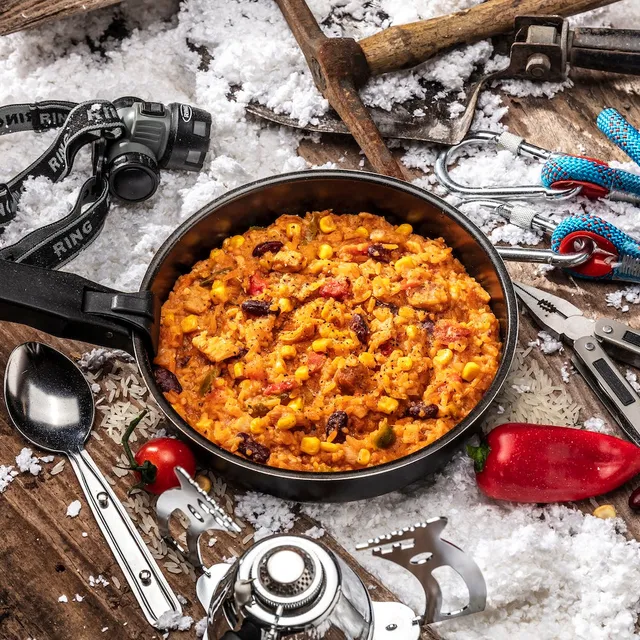 Summit to Eat Chicken Fajita with Rice pasto liofilizzato Big Pack pollo