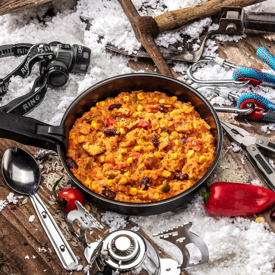Summit to Eat Chicken Fajita with Rice pasto liofilizzato Big Pack pollo