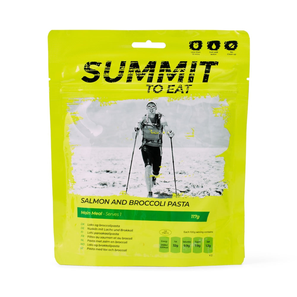Summit to Eat Pasta Salmone Broccoli pasto liofilizzato singolo cremoso