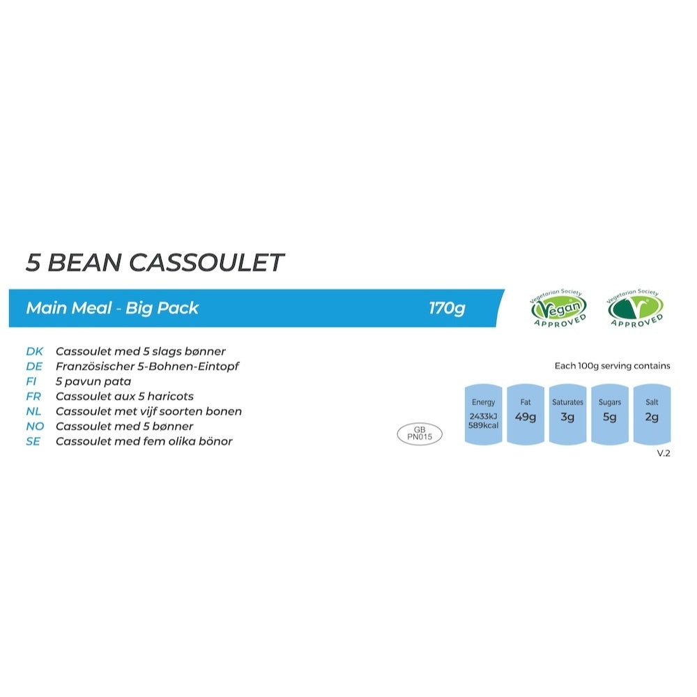 Summit to Eat 5 Bean Cassoulet liofilizzato Big Pack vegano