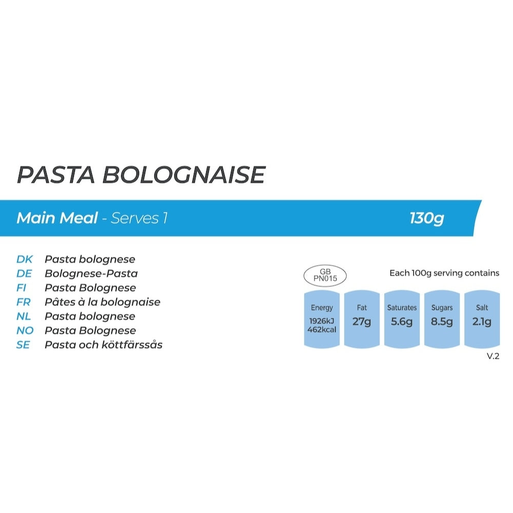 Summit to Eat Pasta Bolognaise liofilizzata monoporzione manzo