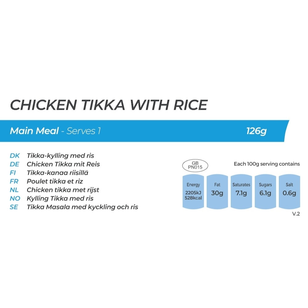 Summit to Eat Chicken Tikka riso liofilizzato monoporzione pollo