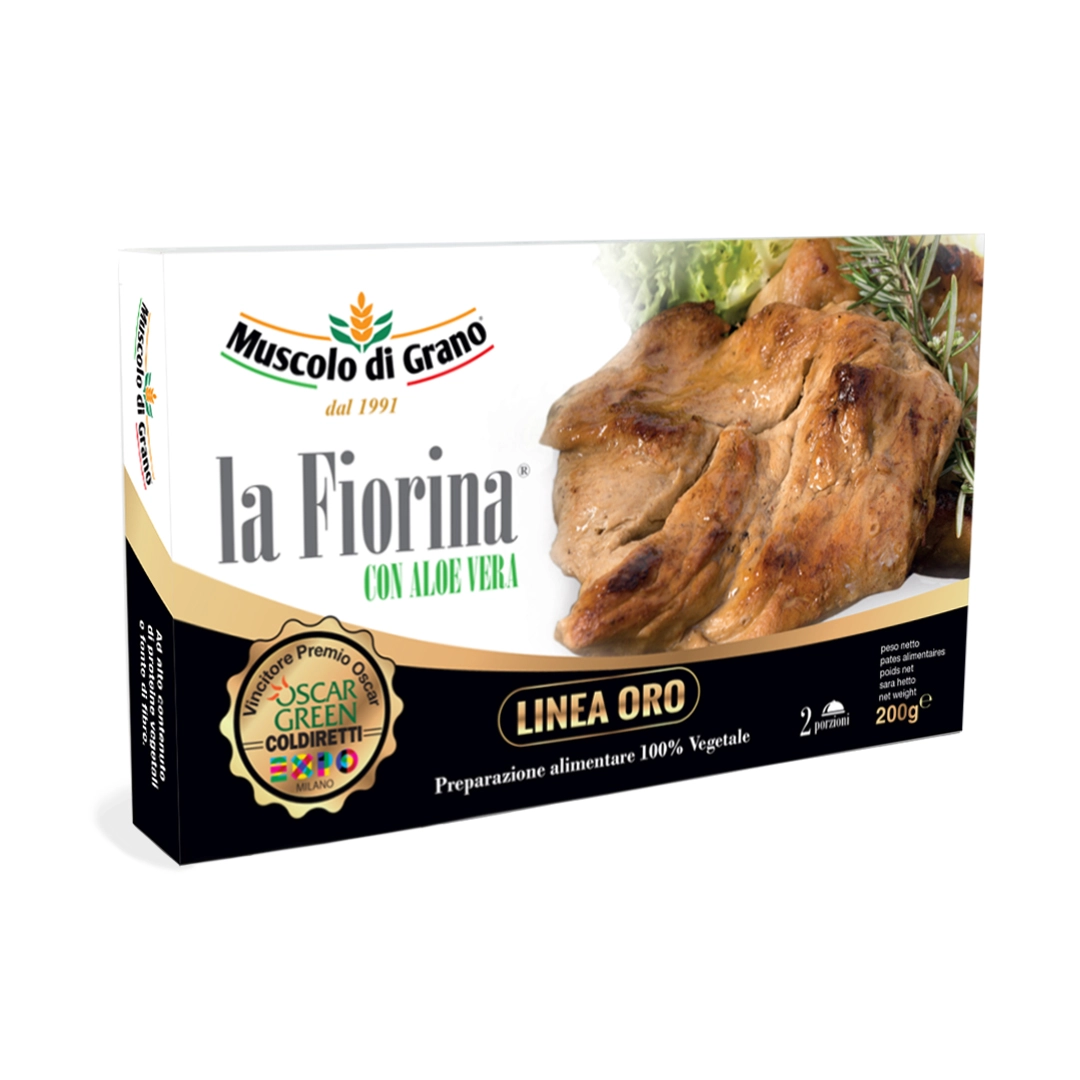 Muscolo di Grano La Fiorina bistecca vegetale 200g con verdure
