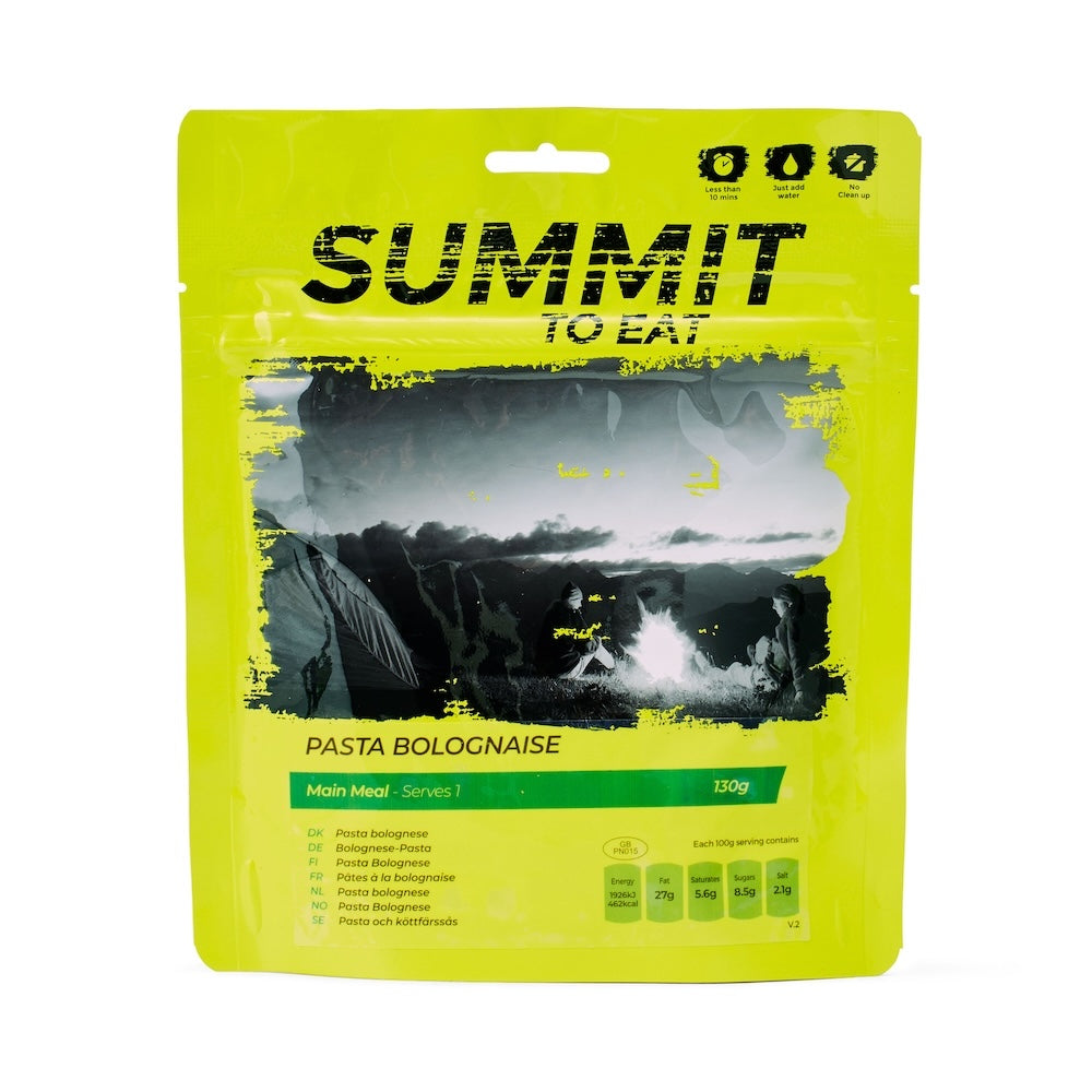 Summit to Eat Pasta Bolognaise liofilizzata monoporzione manzo