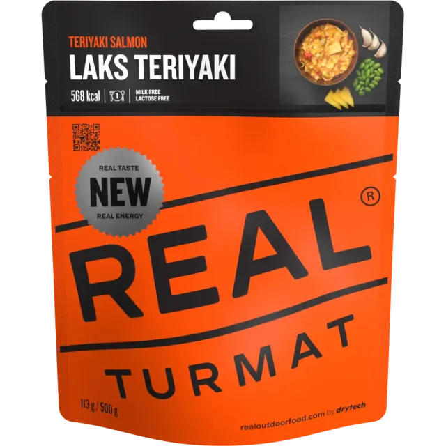 Real Turmat Laks Teriyaki noodles liofilizzati salmone lime