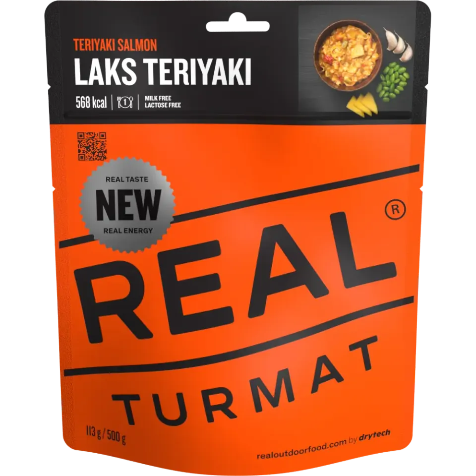 Real Turmat Teriyaki Salmon pasto liofilizzato salmone