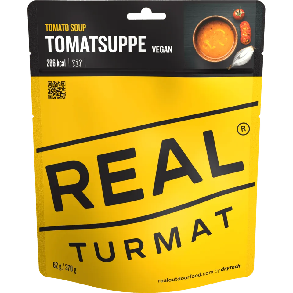 Real Turmat Tomatsuppe zuppa liofilizzata vegana
